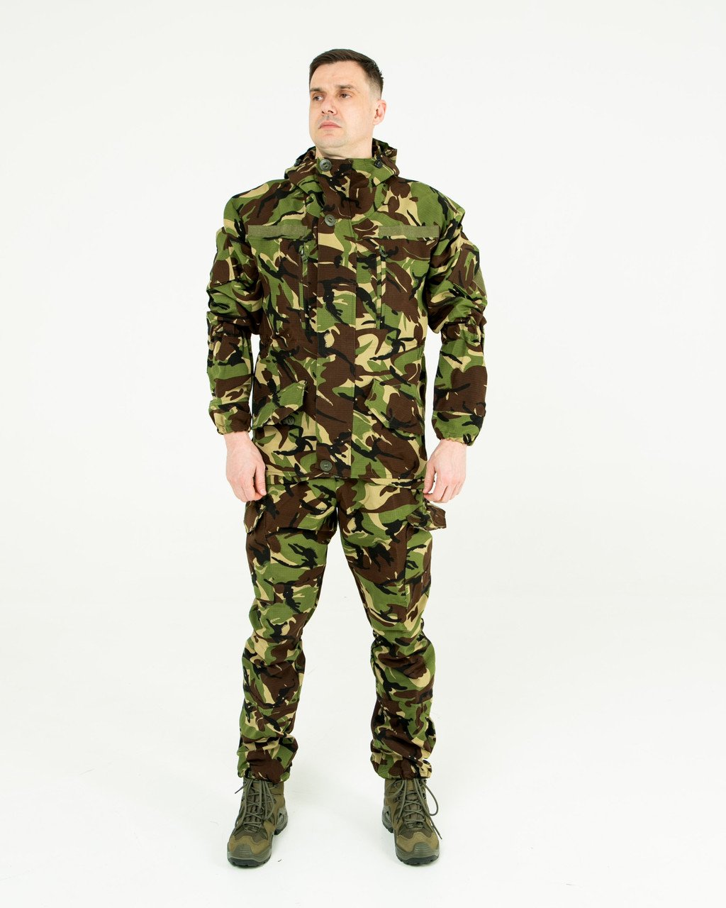 Костюм тактичний Гірка Британка, комплект куртка з капюшоном і штани, тканина ріп-стоп водовідштовхувальна фото