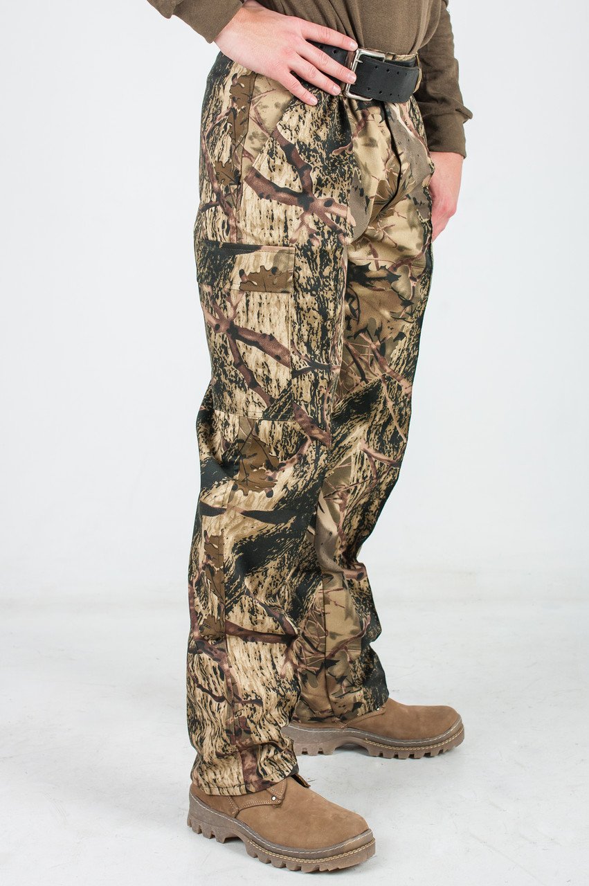 Штани камуфляжні чоловічі Осінній Клен з кишенями, тканина саржа Розмір 46,48,50,52,54,56,58,60,62 фото