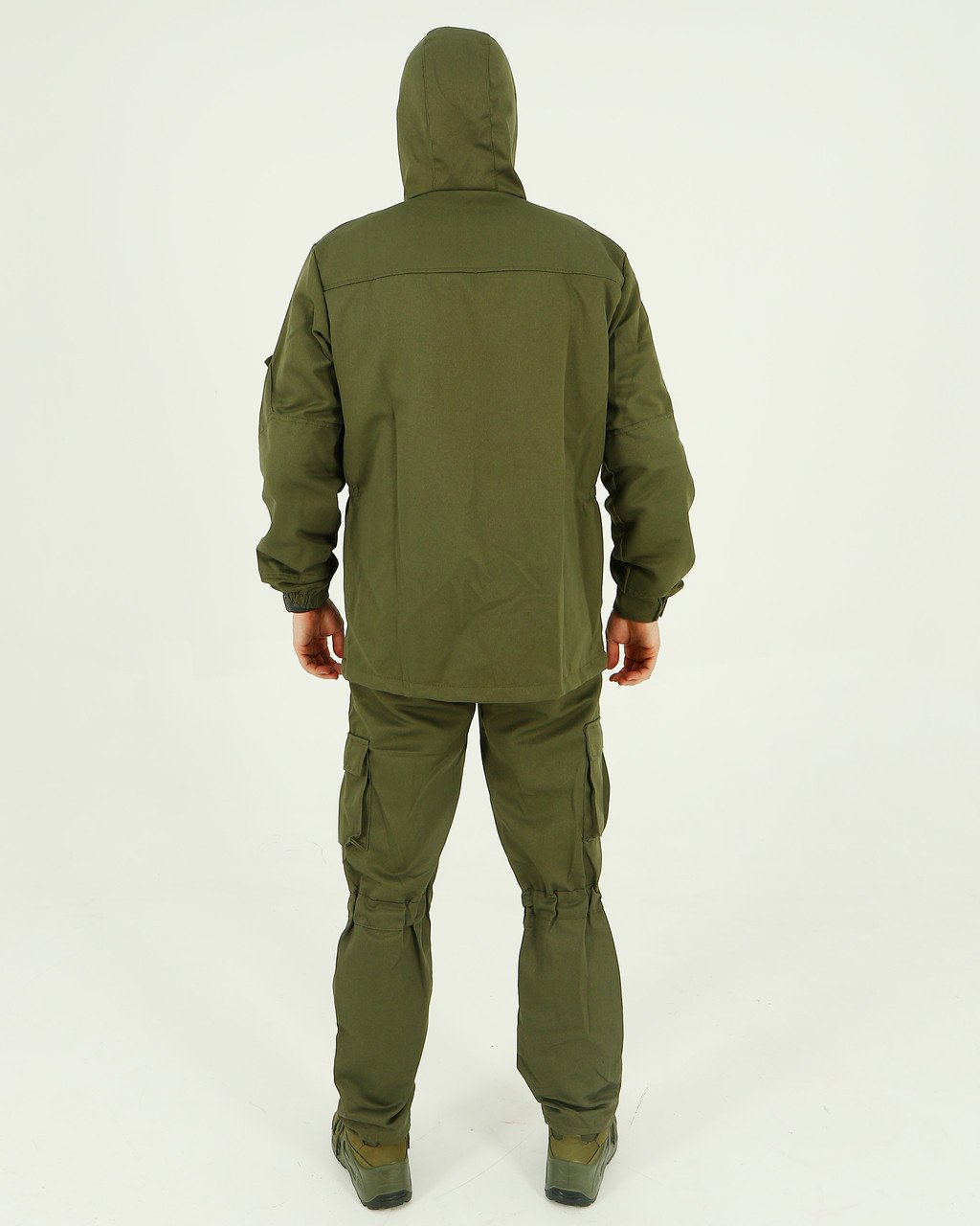 Костюм тактичний Гірка хакі, комплект куртка з капюшоном і штани, тканина ріп-стоп водовідштовхувальна 54 фото