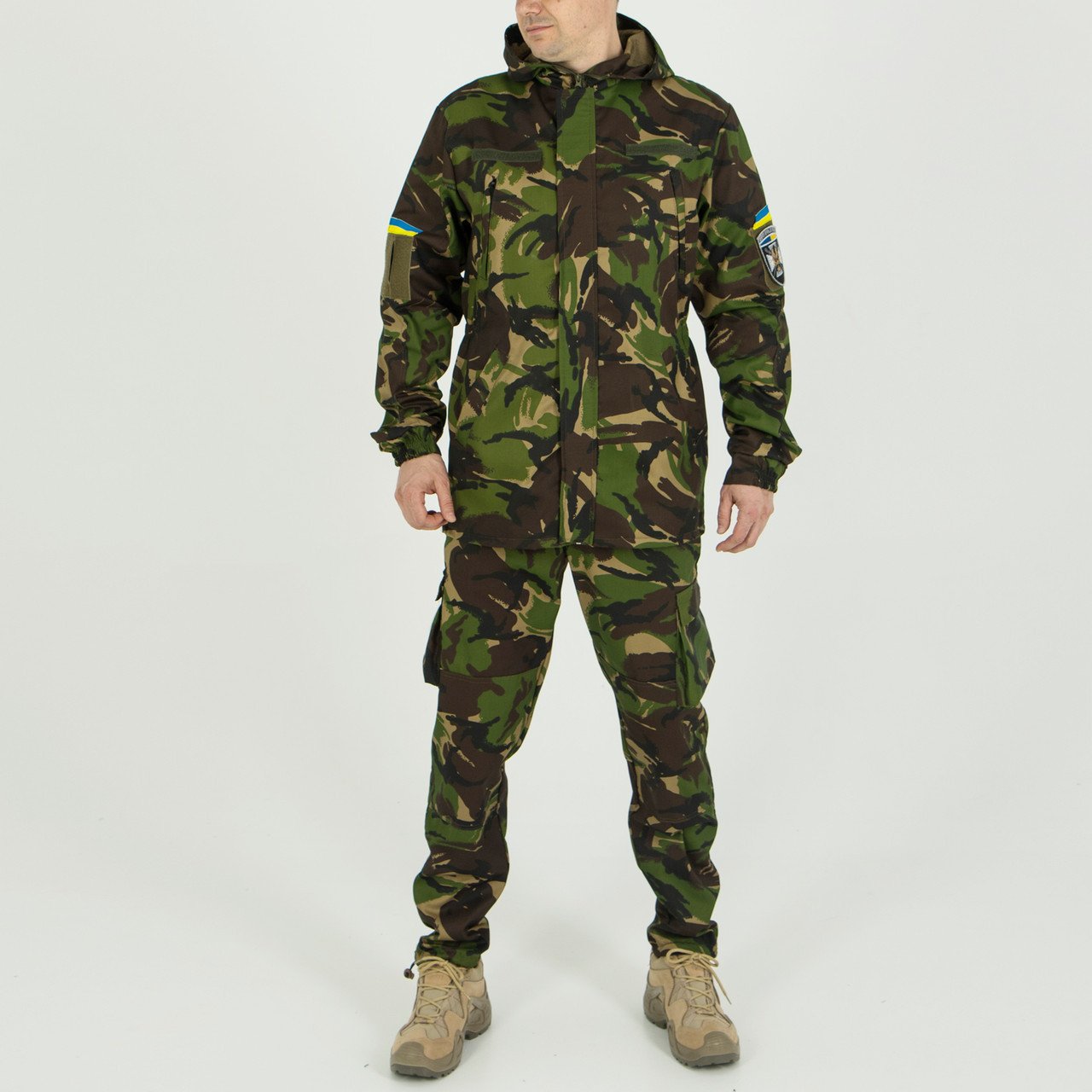 Костюм тактичний Гірка Британка, комплект куртка з капюшоном і штани, тканина ріп-стоп водовідштовхувальна 58 фото